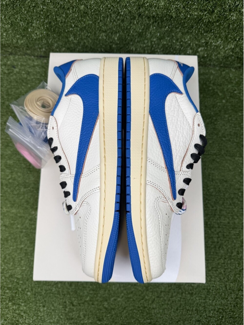 Jordan 1 Retro Low OG SP Travis Scott Fragment Men Size 13 DM7866-140 DS New NIB - Picture 7 of 11